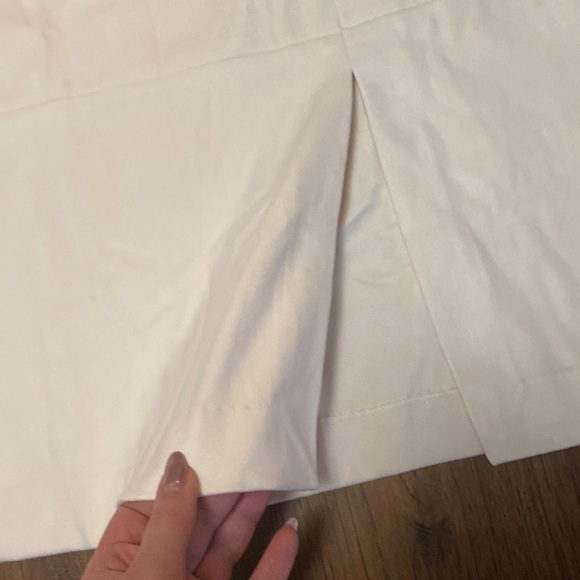 Alfani antique white skirt with slit. BNWT - Picture 2 of 8